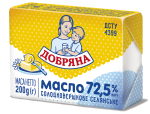 Масло сладкосливочное 72,5%